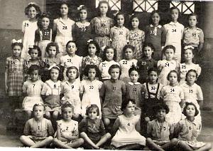 ECOLE GAMBETTA FILLES 1941 CE1